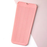 Factory Custom Silicone Hair Iron Heat Sleeve Silicone Curling Iron Insulated Storage Bag Hair Straightener Holder Silicone Sleeve
