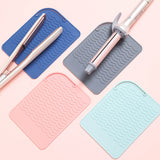Factory Custom Hair Styling Tools Curling Iron Sleeve Travel Case Heat Resistant for Hair Straightener Silicone Mat Pouch Cover