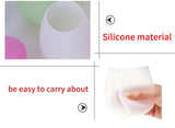 Factory Customized  Wholesale Custom silicone wine glass outdoor cup unbreakable wine cups for drinking water beer whiskey