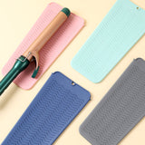Factory Custom Silicone Hair Iron Heat Sleeve Silicone Curling Iron Insulated Storage Bag Hair Straightener Holder Silicone Sleeve