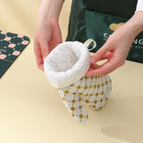 Factory Custom Waterproof Heat Resistant Silicone Glove with Cotton Anti-slip Kitchen BBQ Cooking Baking Gloves Oven Mitts