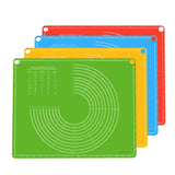 Factory Customized Silicone Pastry Mat For Rolling Dough Non Stick Silicone Mat Heat Resistant Kneading Mats Pads Hot Sale