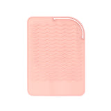 Factory Custom Hair Styling Tools Curling Iron Sleeve Travel Case Heat Resistant for Hair Straightener Silicone Mat Pouch Cover