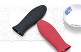Iron pot handle anti scalding cover, stir fry pot shovel handle cover, silicone high temperature resistant anti slip thick pot handle insulation cover