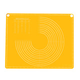 Factory Customized Silicone Pastry Mat For Rolling Dough Non Stick Silicone Mat Heat Resistant Kneading Mats Pads Hot Sale