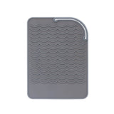 Factory Custom Hair Styling Tools Curling Iron Sleeve Travel Case Heat Resistant for Hair Straightener Silicone Mat Pouch Cover