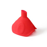 Factory Custom New Kitchen Silicone Application Tool Fan-Shaped Multifunctional Foldable Funnel Anti-scald Dishware Heat Insulation Clip