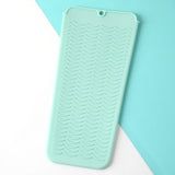 Factory Custom Silicone Hair Iron Heat Sleeve Silicone Curling Iron Insulated Storage Bag Hair Straightener Holder Silicone Sleeve