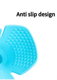 Factory Custom New Kitchen Silicone Application Tool Fan-Shaped Multifunctional Foldable Funnel Anti-scald Dishware Heat Insulation Clip