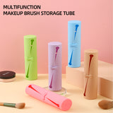 Factory Cosmetic Brushes Organizer Makeup Brush Case Pouch Bag Portable Silicone Travel Makeup Brush Holder