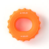 Custom Hand Exercise Ring Hand Grip Strengthener Finger Exerciser Silicone Grip Dual Strength Trainer for Senior  Arthritis